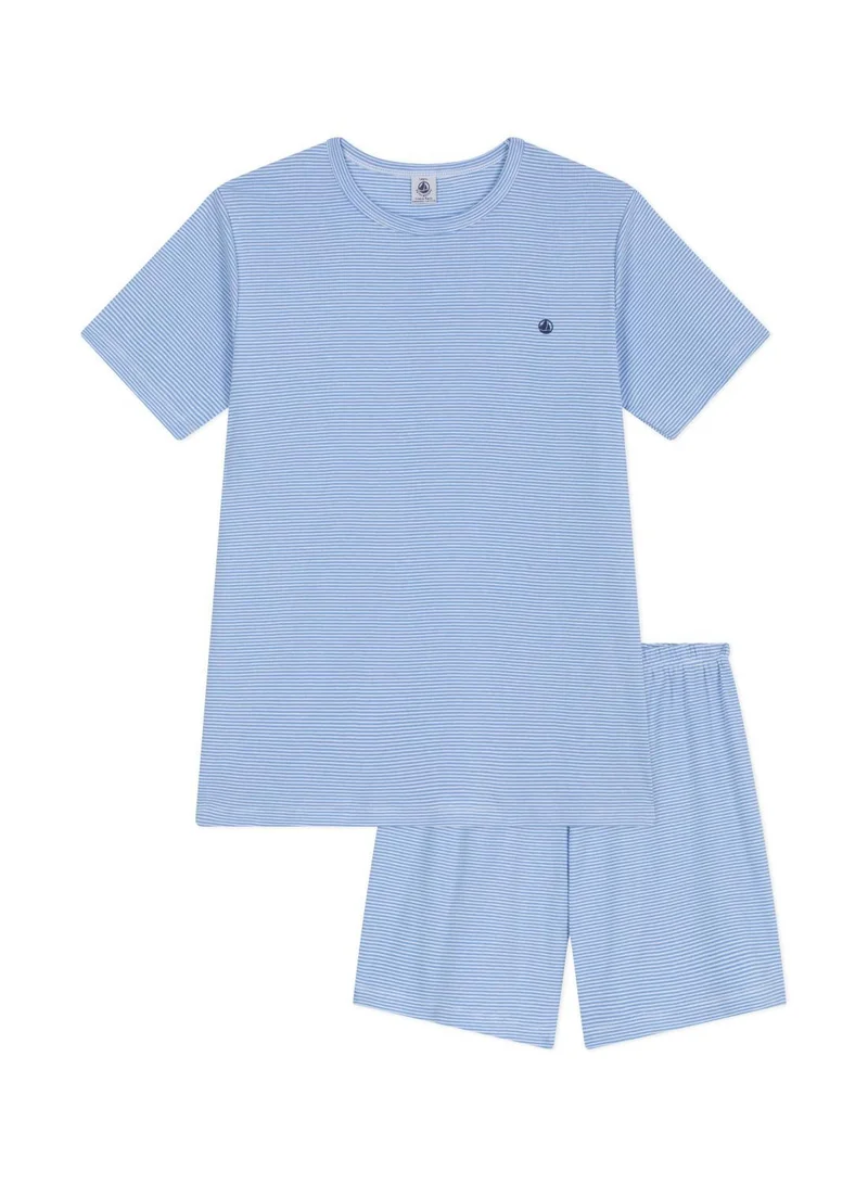 بيتي باتو Children's short stripy cotton pyjamas